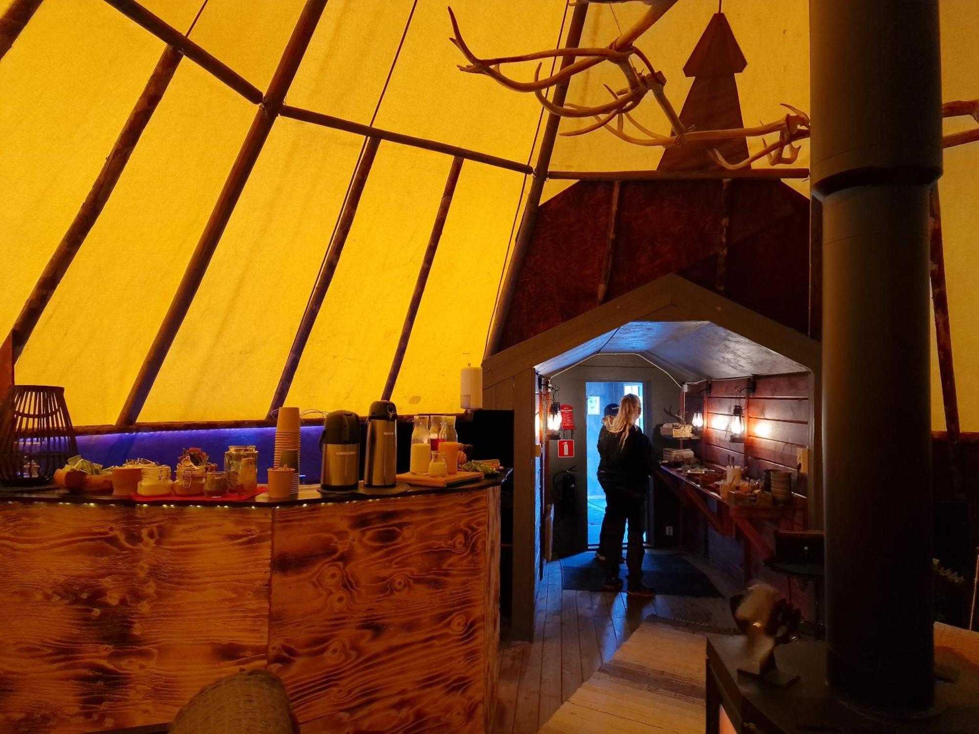 Jukkasjärvi Reindeer Lodge المظهر الخارجي الصورة