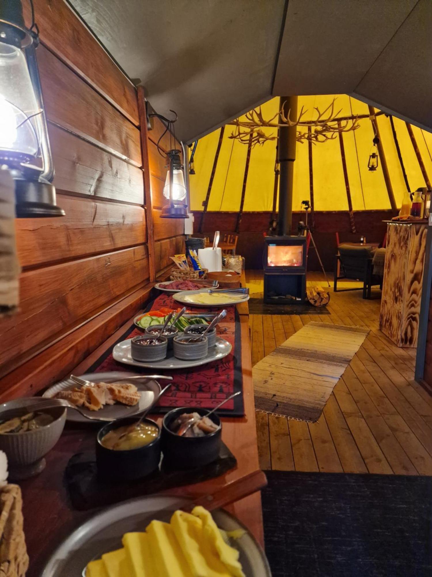 Reindeer Lodge Jukkasjärvi المظهر الخارجي الصورة