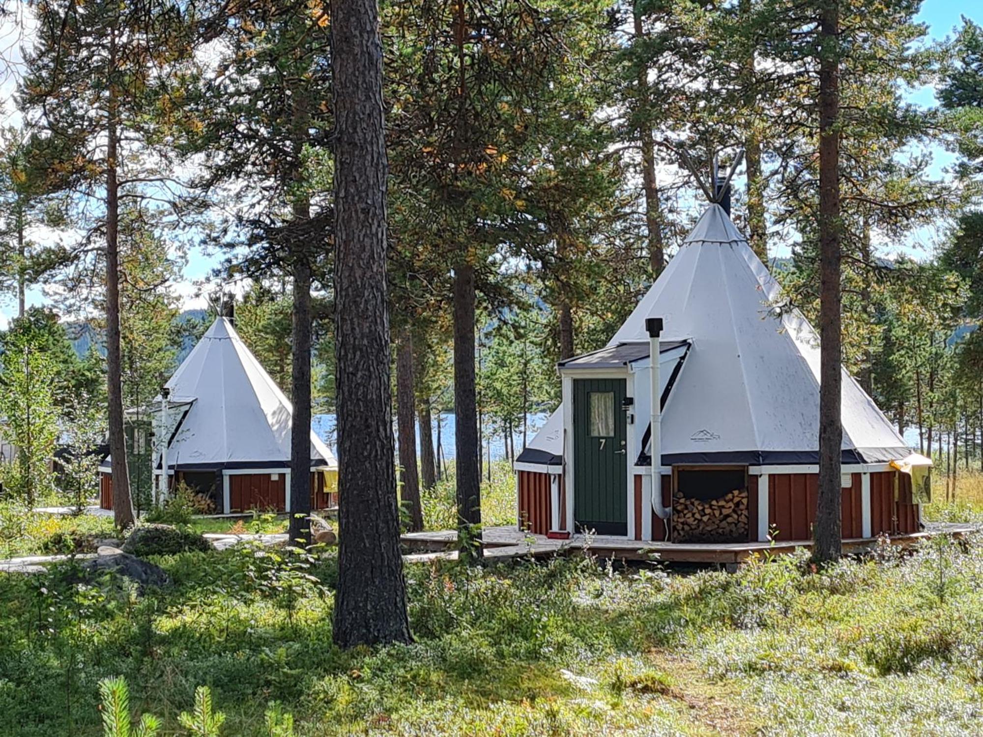 Jukkasjärvi Reindeer Lodge المظهر الخارجي الصورة