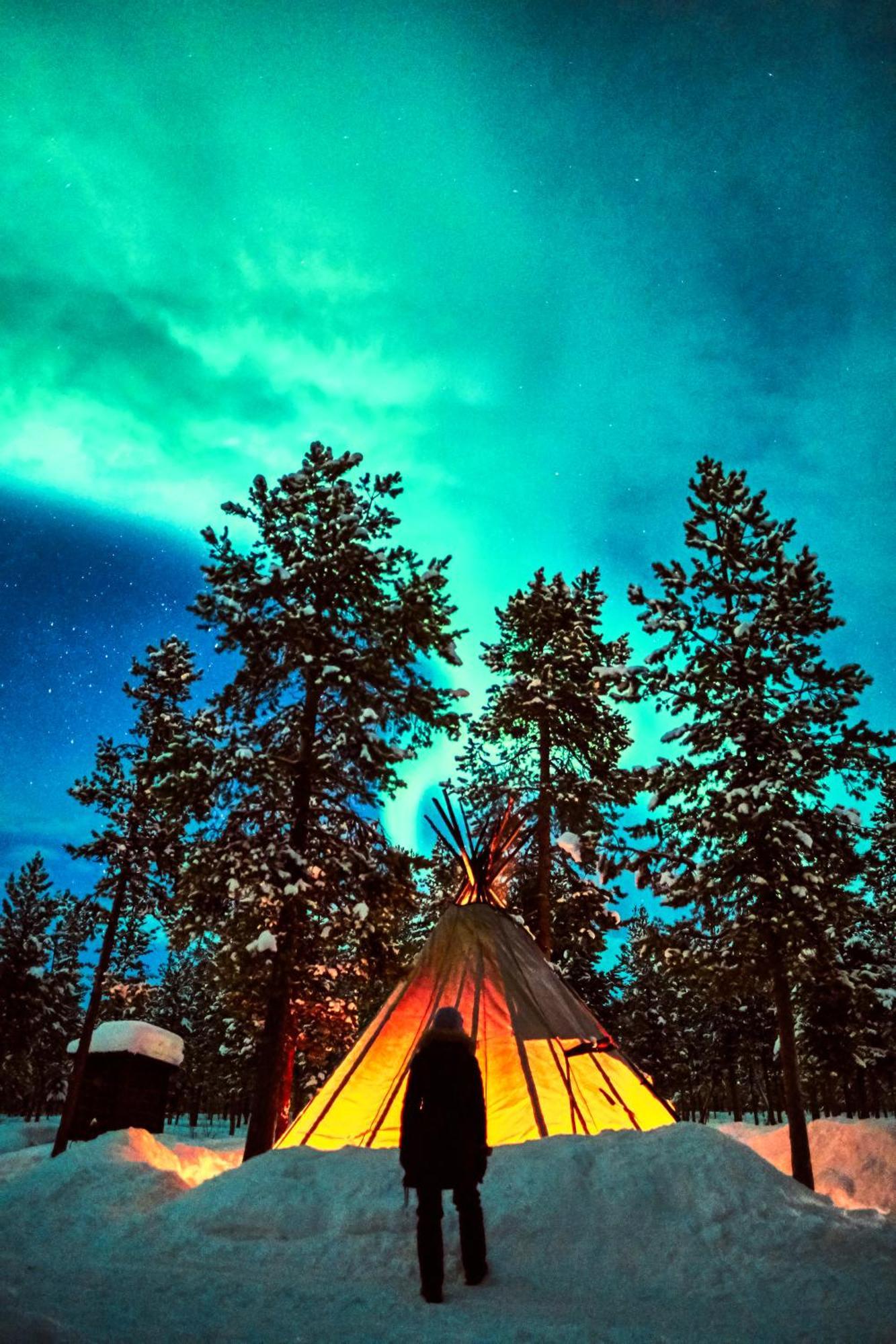 Reindeer Lodge Jukkasjärvi المظهر الخارجي الصورة