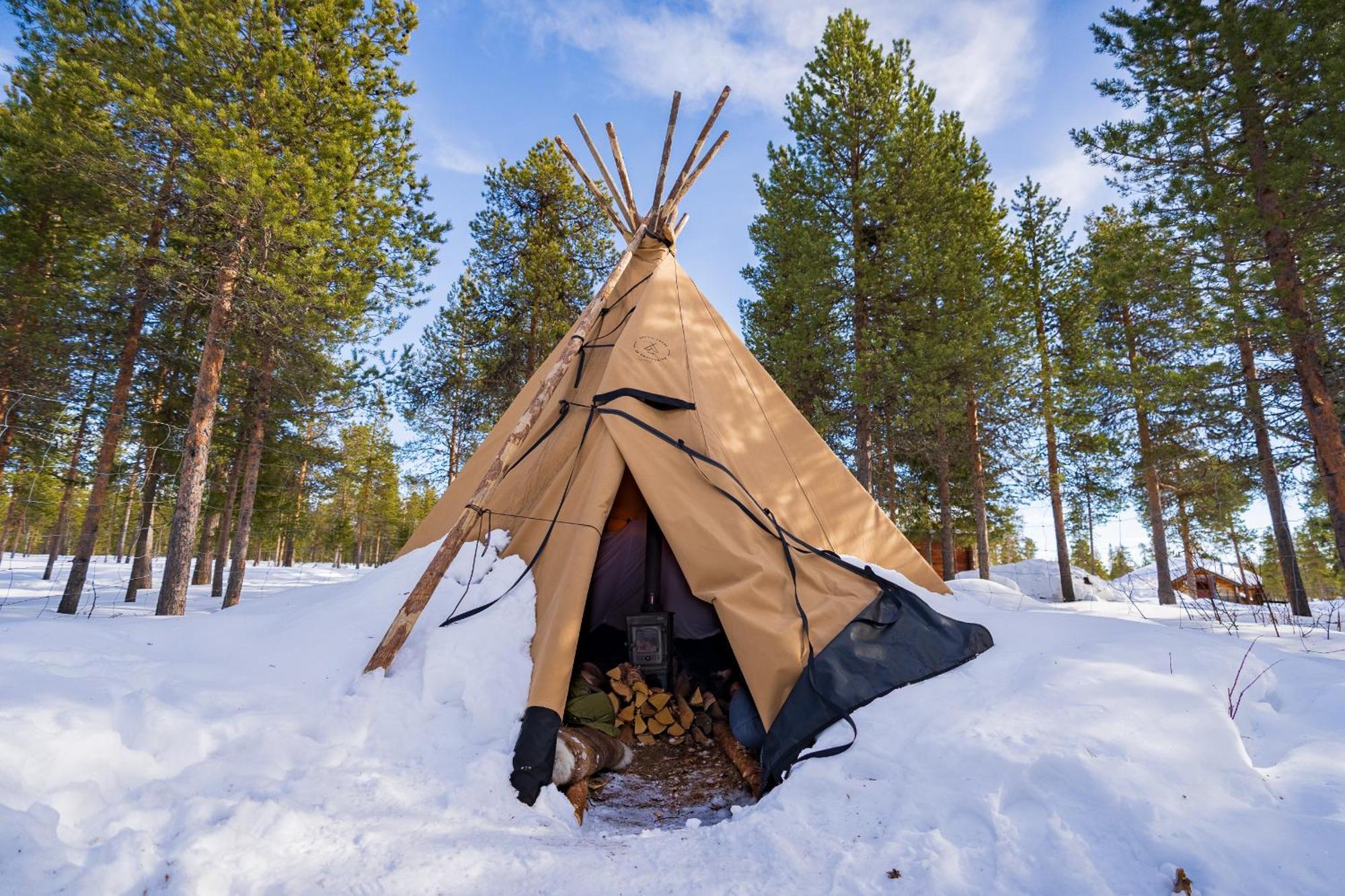 Reindeer Lodge Jukkasjärvi المظهر الخارجي الصورة